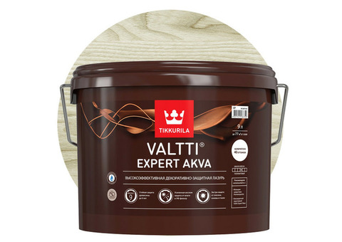 Антисептик Tikkurila Valtti Expert Akva беленый дуб 9 л