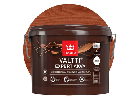 Антисептик Tikkurila Valtti Expert Akva рябина 9 л