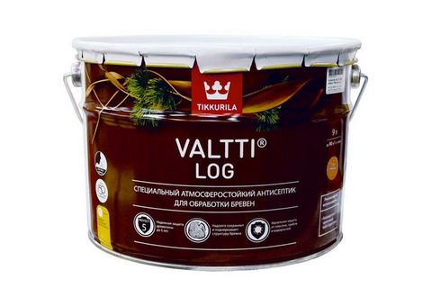 Антисептик Tikkurila Valtti Log EC 9 л