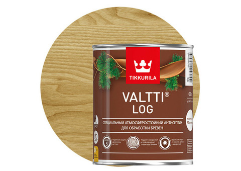 Антисептик Tikkurila Valtti Log орегон 0,9 л