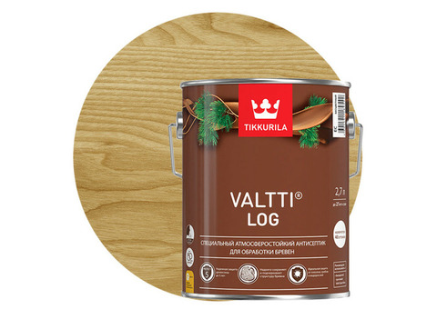 Антисептик Tikkurila Valtti Log орегон 2,7 л