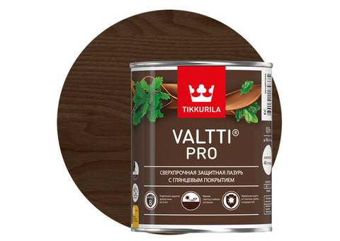 Антисептик Tikkurila Valtti Pro палисандр 0,9 л