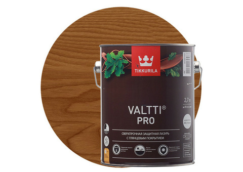 Антисептик Tikkurila Valtti Pro тик 2,7 л