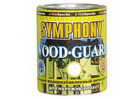 Антисептик кроющий Symphony Wood Guard VC 0,9 л