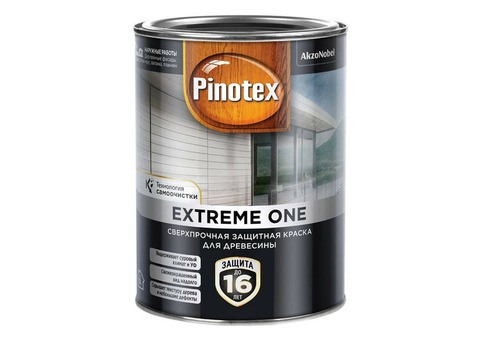 Пропитка декоративная для защиты древесины Pinotex Extreme One база BC полуматовая 2,35 л