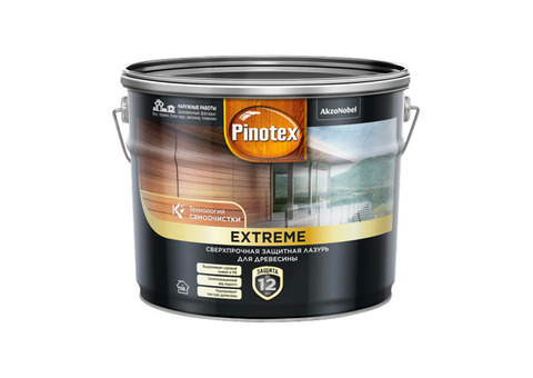 Пропитка для древесины Pinotex Extreme 5351703 бесцветная 9 л