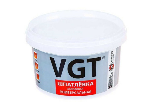 Шпатлевка акриловая универсальная VGT 1 кг