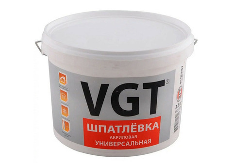 Шпатлевка акриловая универсальная VGT 3,6 кг