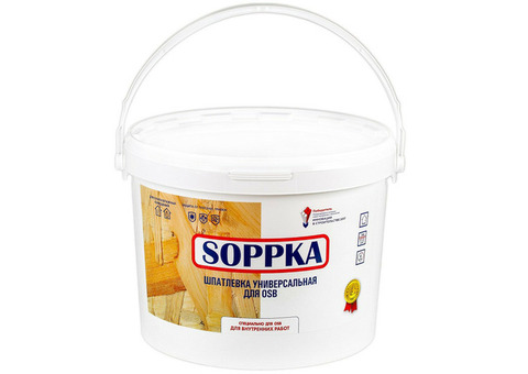 Шпатлевка для OSB универсальная Soppka 14 кг