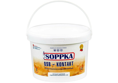 Грунтовка Soppka OSB-Kontakt 3 кг