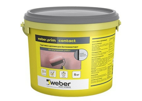 Грунтовка Weber.Vetonit Prim Contact 5 л