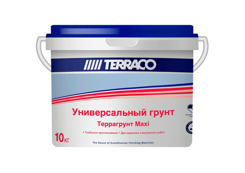 Грунтовка универсальная Terraco Terragrunt Maxi 10 кг