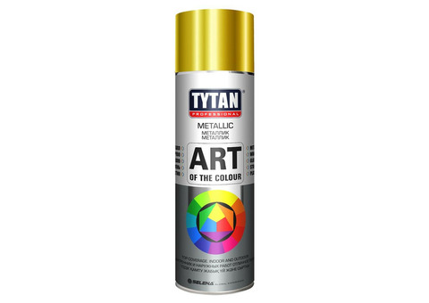 Аэрозольная краска Tytan Professional art of the colour золото металлик 400 мл