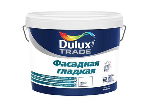 Краска Dulux Trade Фасадная гладкая 5 л