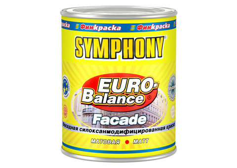 Краска Symphony Euro-Balance Facade Siloxan LAP 0,9 л