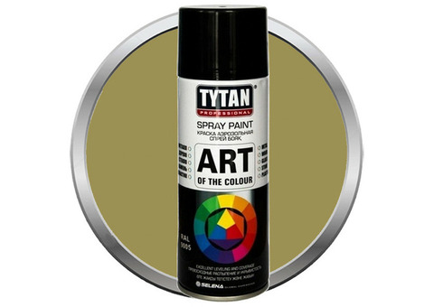 Краска акриловая Tytan Professional Art of the colour аэрозольная золотая матовая 260M 400 мл