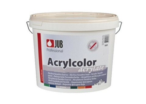 Краска акриловая фасадная Jub Acrylcolor база A 1001 5 л