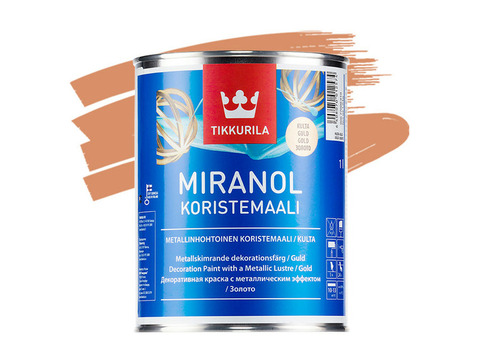 Краска декоративная Tikkurila Miranol Медь 1 л