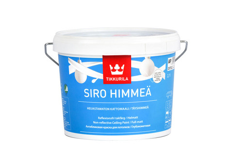 Краска для интерьеров Tikkurila Siro Himmea матовая 2,7 л