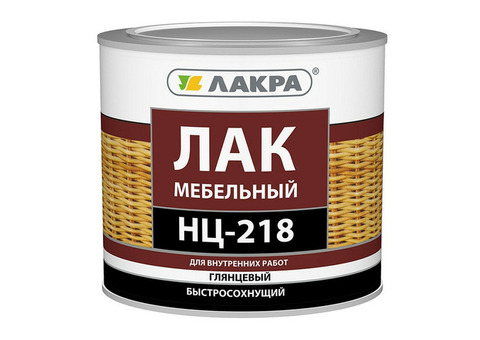 Лак мебельный Лакра НЦ-218 глянцевый 1,7 кг