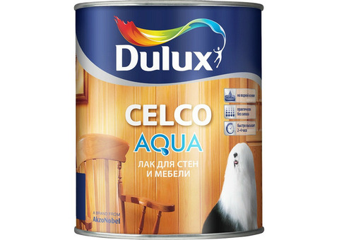 Лак на водной основе Dulux Celco Aqua 70 по дереву глянцевый 1 л