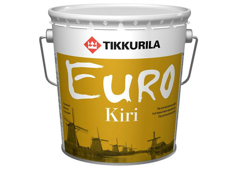 Лак паркетный Tikkurila Euro Kiri EP глянцевый 2,7 л