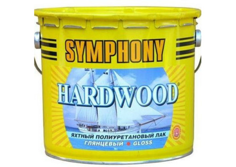 Лак яхтный Symphony Hardwood глянцевый 2,7 л