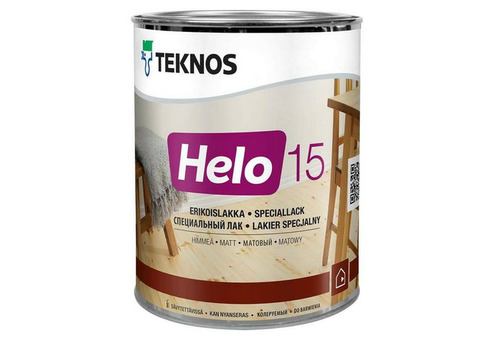 Лак Teknos Helo матовый 0,9 л