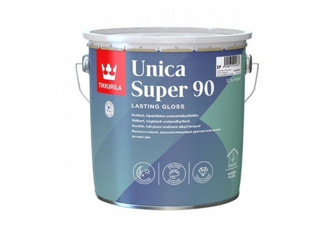 Лак глянцевый Tikkurila Unica Super ЕР 9 л