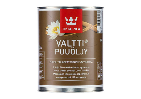 Масло для наружных работ Tikkurila Valtti Puuoljy 0,9 л