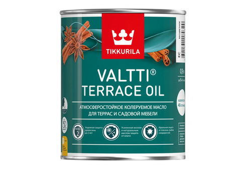 Масло для наружных работ Tikkurila Valtti Terrace oil 0,9 л