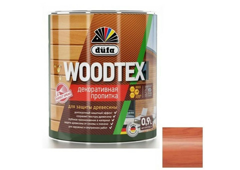 Пропитка для древесины Dufa Woodtex Рябина 0,9 л