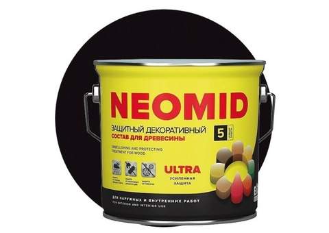 Пропитка для древесины Neomid Bio Color Ultra Палисандр 2,7 л