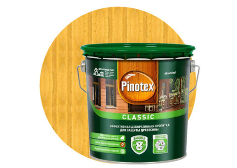 Пропитка для древесины Pinotex Classic Сосна 2,7 л