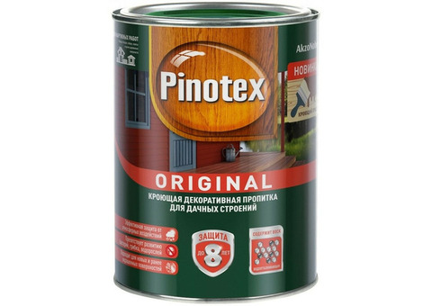 Пропитка для древесины Pinotex Original база BW 0,9 л