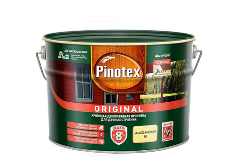 Пропитка для древесины Pinotex Original база BW 9 л