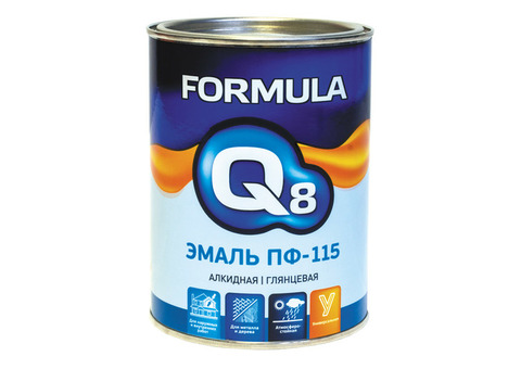 ПРЕСТИЖ эмаль ПФ-115 салатная 0,9 кг 14 FORMULA Q8 48051