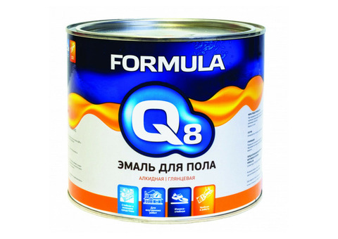 Престиж эмаль ПФ-266 красно-коричневая 1,9 кг 6 FORMULA Q8 48941