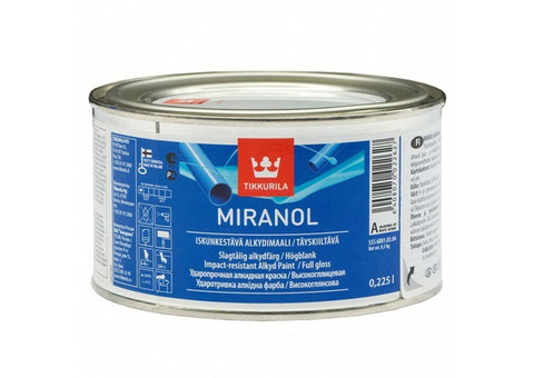 Эмаль Tikkurila Miranol высокоглянцевая база А 0,225 л