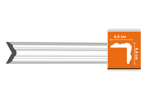 Молдинг полиуретановый Decomaster DP-333F 2400х44х44 мм