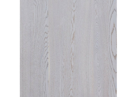 Паркетная доска Floorwood FW 138 Oak Orlando white matt lac 1S Дуб Робуст однополосная 2000х138х14 мм