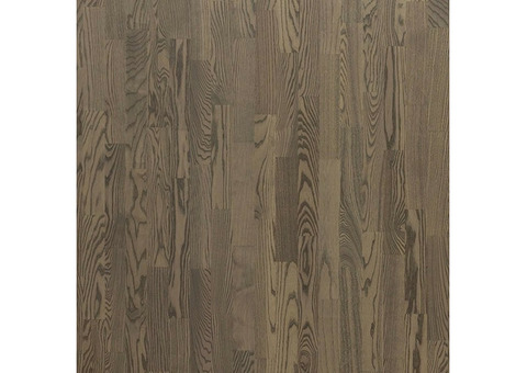 Паркетная доска Floorwood FW Ash Madison gray oiled Ясень Кантри 3S трехполосная брашированная