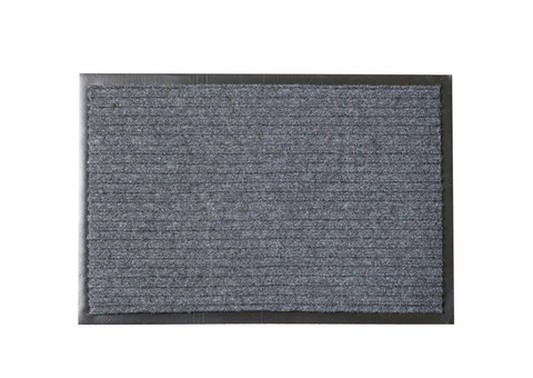 Коврик влаговпитывающий Double Stripe Doormat серый 400х600 мм