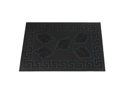 Коврик резиновый с рисунком Cleanwill DRP 211 Five leaf pin mat 400х600 мм