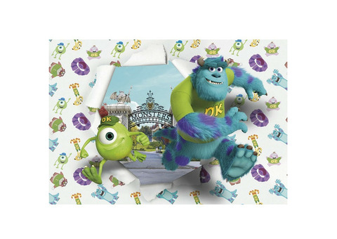 Фотообои бумажные Komar Monsters University Wallbreaker 8-471 3,68x2,54 м