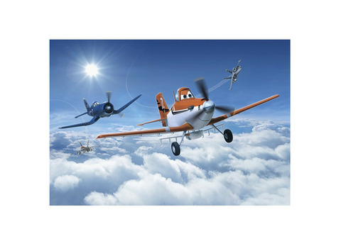 Фотообои бумажные Komar Planes Above the Clouds 8-465 3,68x2,54 м