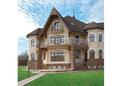 Искусственный камень White Hills Йоркшир 406-40 бежево-коричневый