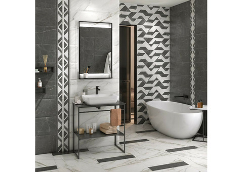 Бордюр Kerama Marazzi Буонарроти SPA044R белый 300х25 мм