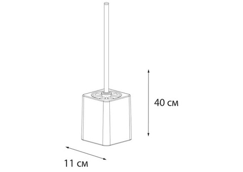 Ершик напольный Fixsen Twist FX-1569A-5