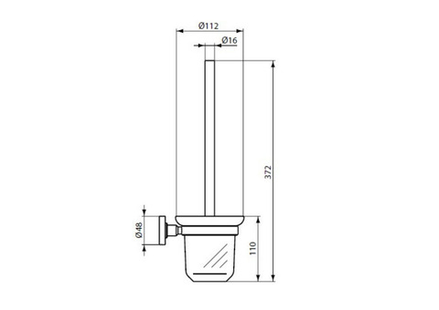 Ершик подвесной Ideal Standard IOM A9119AA